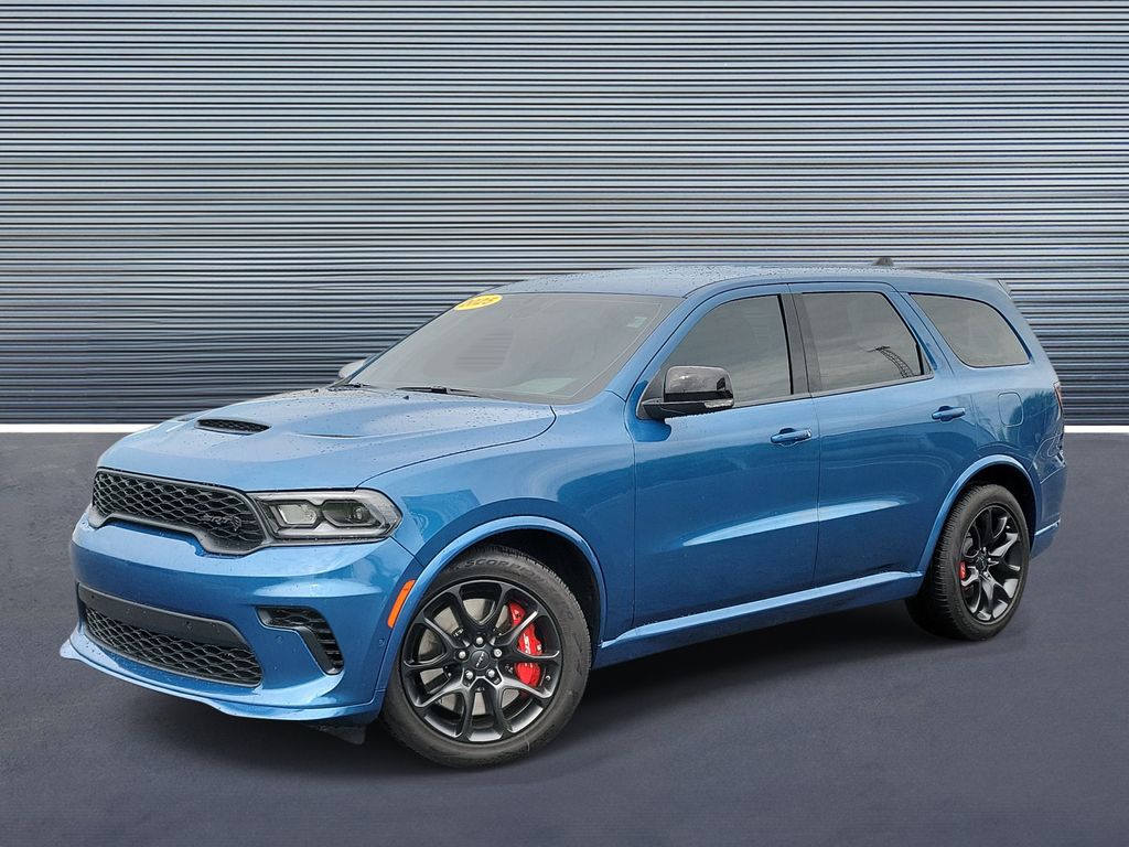 Blue (Frostbite Pearlcoat) 2025 Dodge Durango SUV / Crossover All-Wheel Drive 8-Speed Automatic
