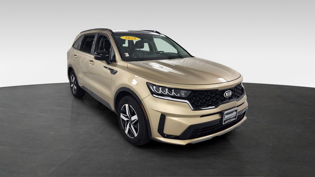 Brown (Crystal Beige) 2021 Kia Sorento SUV / Crossover Front-Wheel Drive 8-Speed Automatic