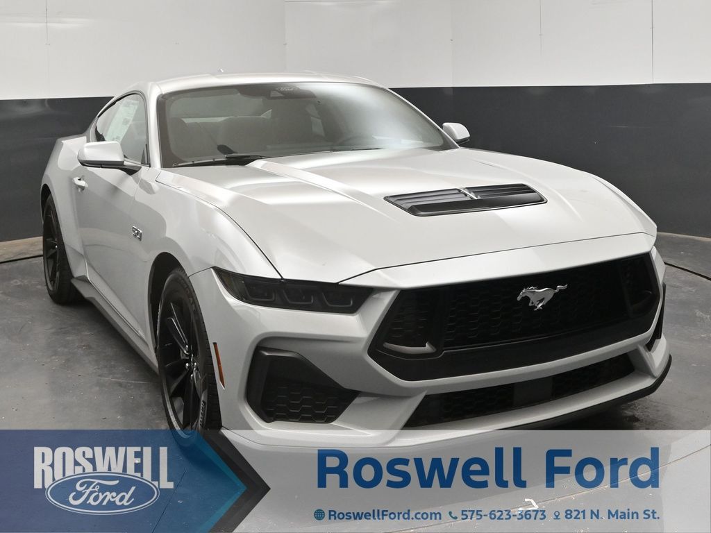 Avalanche Gray 2026 Ford Mustang Coupe Rear-Wheel Drive Automatic