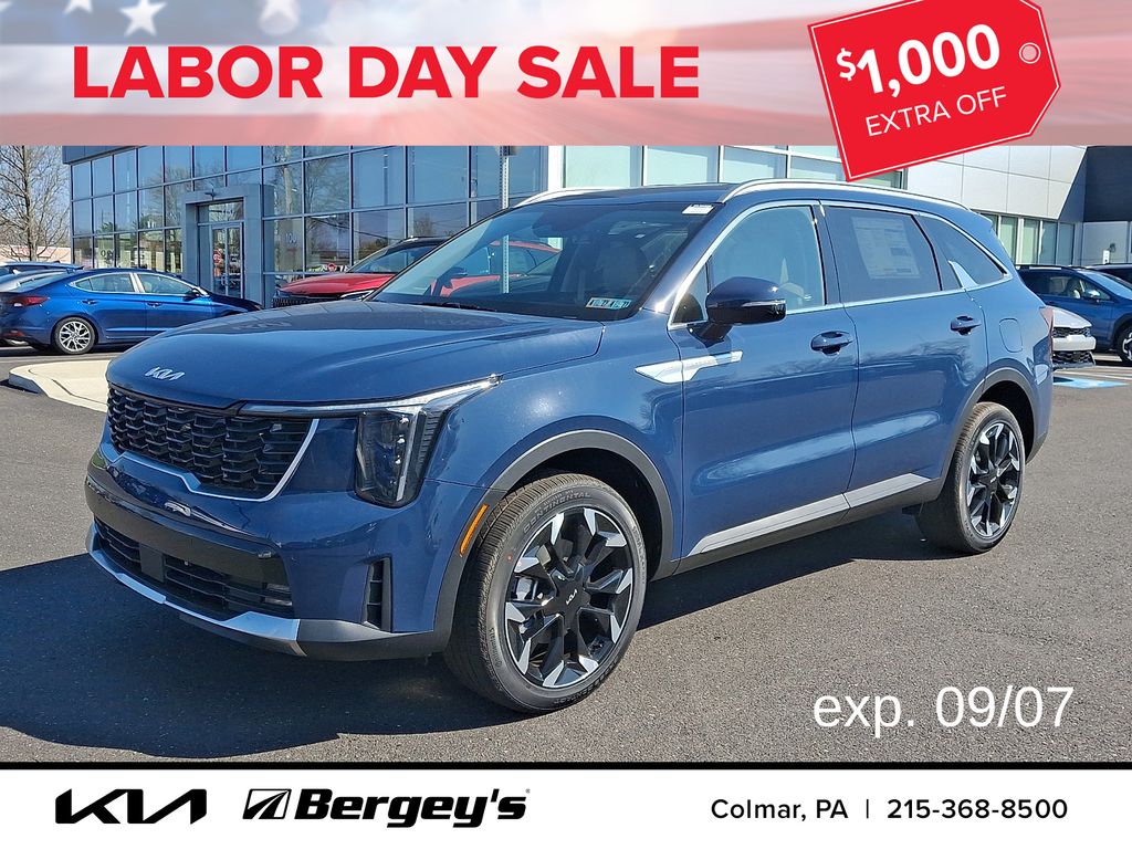 Midnight Lake Blue 2026 Kia Sorento SUV / Crossover All-Wheel Drive 8-Speed Dual Clutch