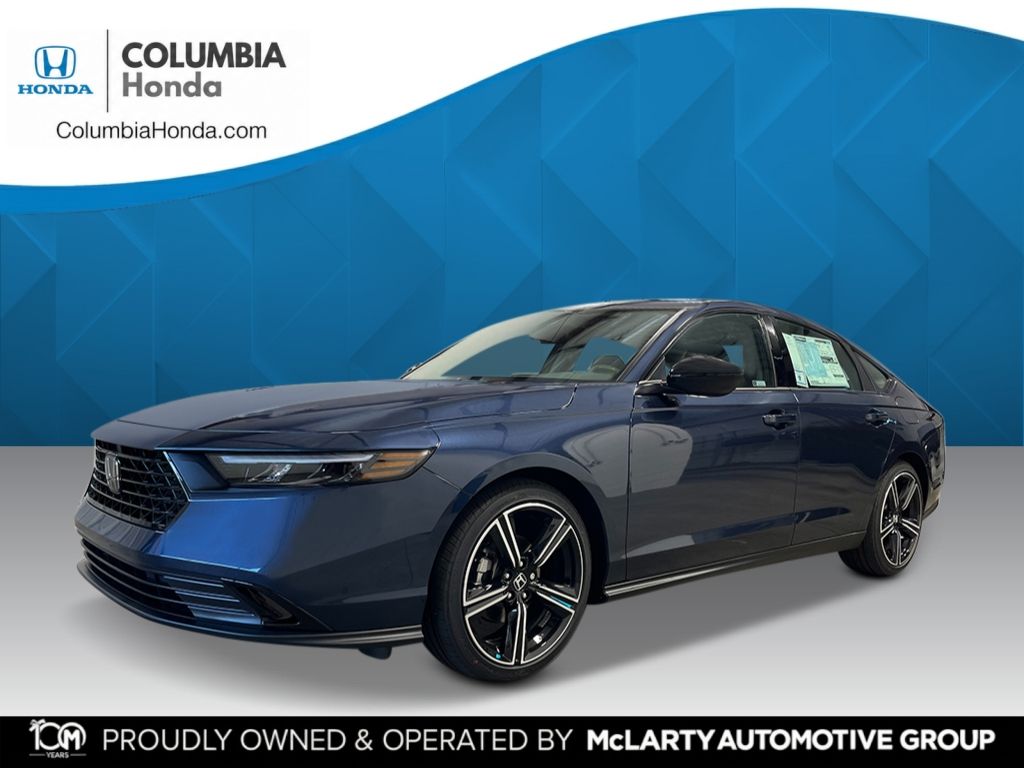 Canyon River Blue Metallic 2026 Honda Accord Sedan Front-Wheel Drive Continuously Variable Transmission