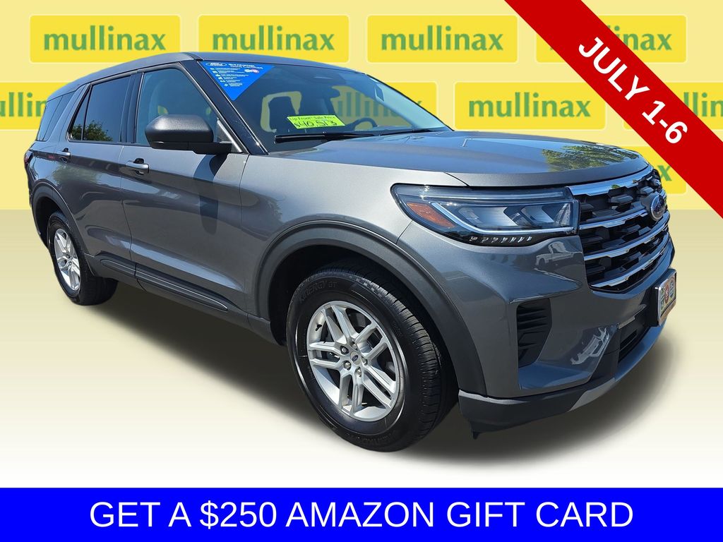 Carbonized Gray Metallic 2026 Ford Explorer SUV / Crossover All-Wheel Drive Automatic