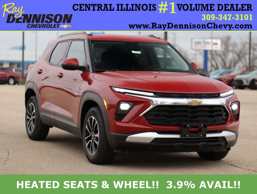 Red 2026 Chevrolet Trailblazer LT FWD SUV / Crossover Front-Wheel Drive Continuously Variable Transmission