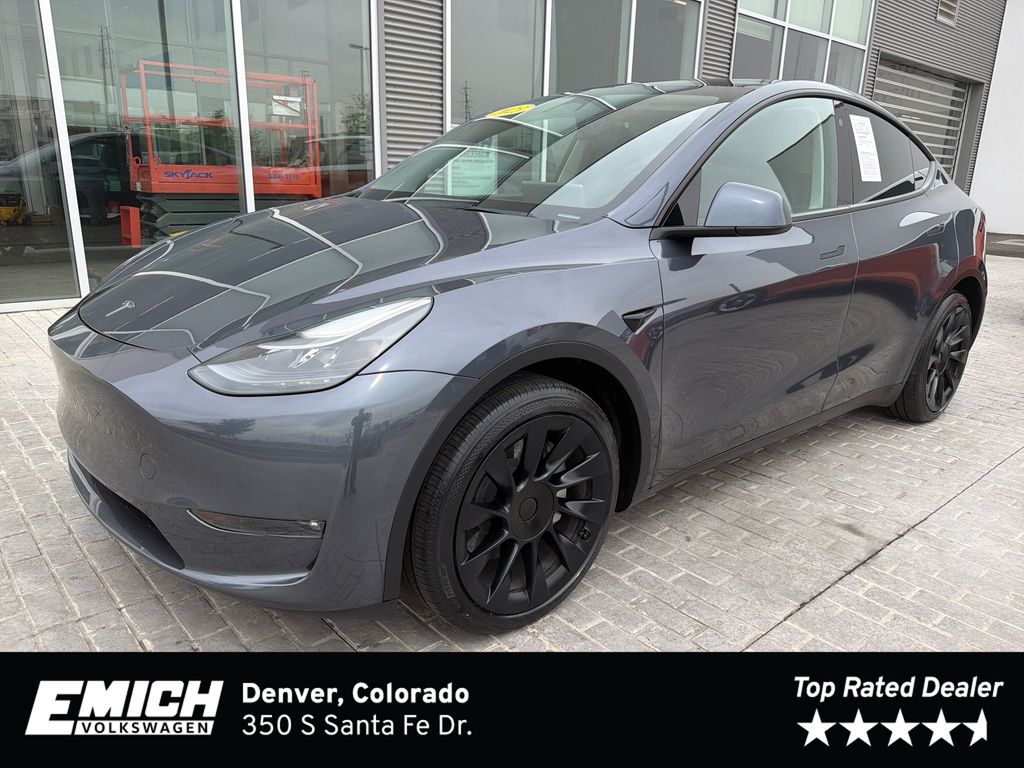 Midnight Silver Metallic 2023 Tesla Model Y Long Range AWD SUV / Crossover All-Wheel Drive 1-Speed Automatic