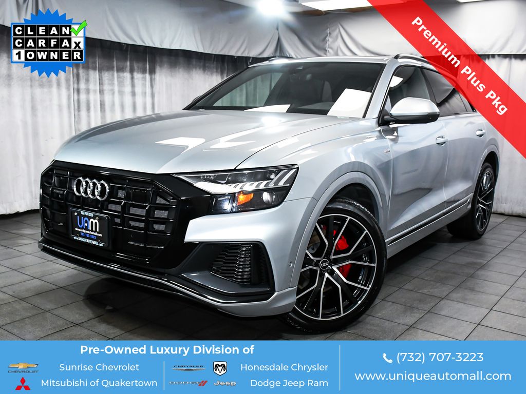 Satellite Silver Metallic 2023 Audi Q8 quattro Premium Plus 55 TFSI SUV / Crossover All-Wheel Drive 8-Speed Automatic