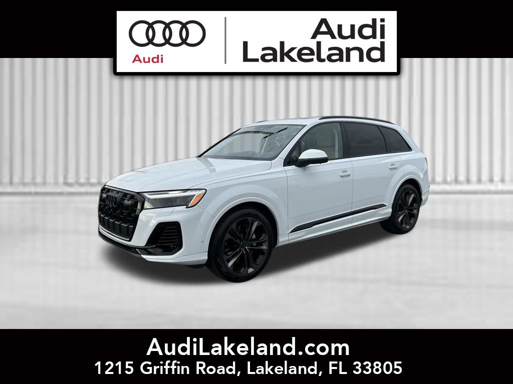 Glacier White Metallic 2026 Audi Q7 SUV / Crossover All-Wheel Drive 8-Speed Automatic