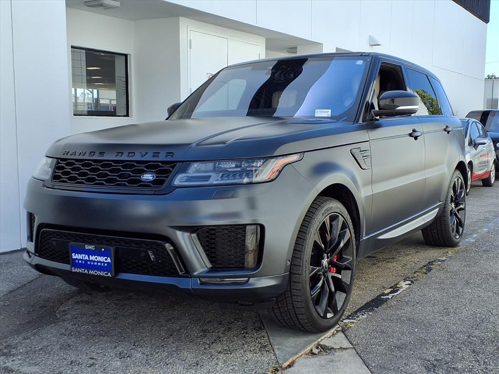 Black 2020 Land Rover Range Rover Sport HST 4WD SUV / Crossover All-Wheel Drive 8-Speed Automatic