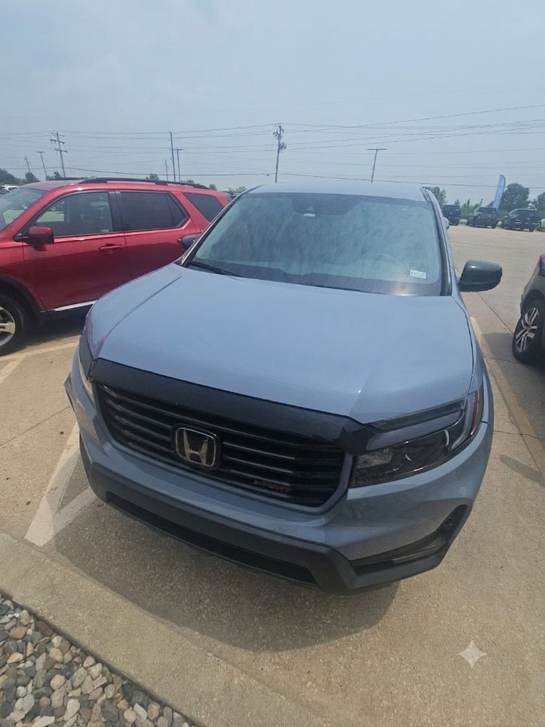 Gray 2023 Honda Ridgeline Pickup Truck All-Wheel Drive 9-Speed Automatic