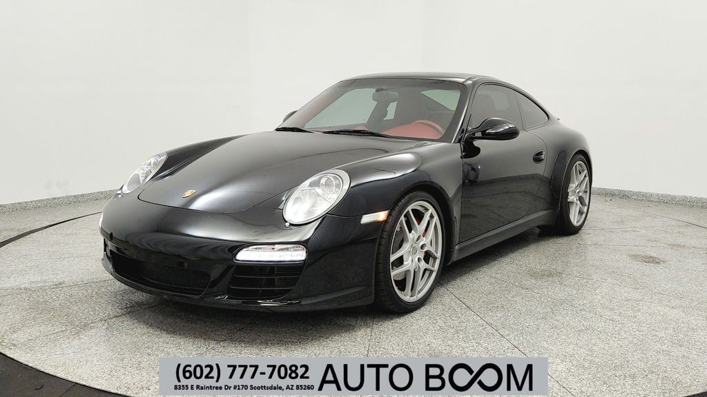 Black 2009 Porsche 911 Carrera S Coupe RWD Coupe Rear-Wheel Drive 7-Speed Automatic