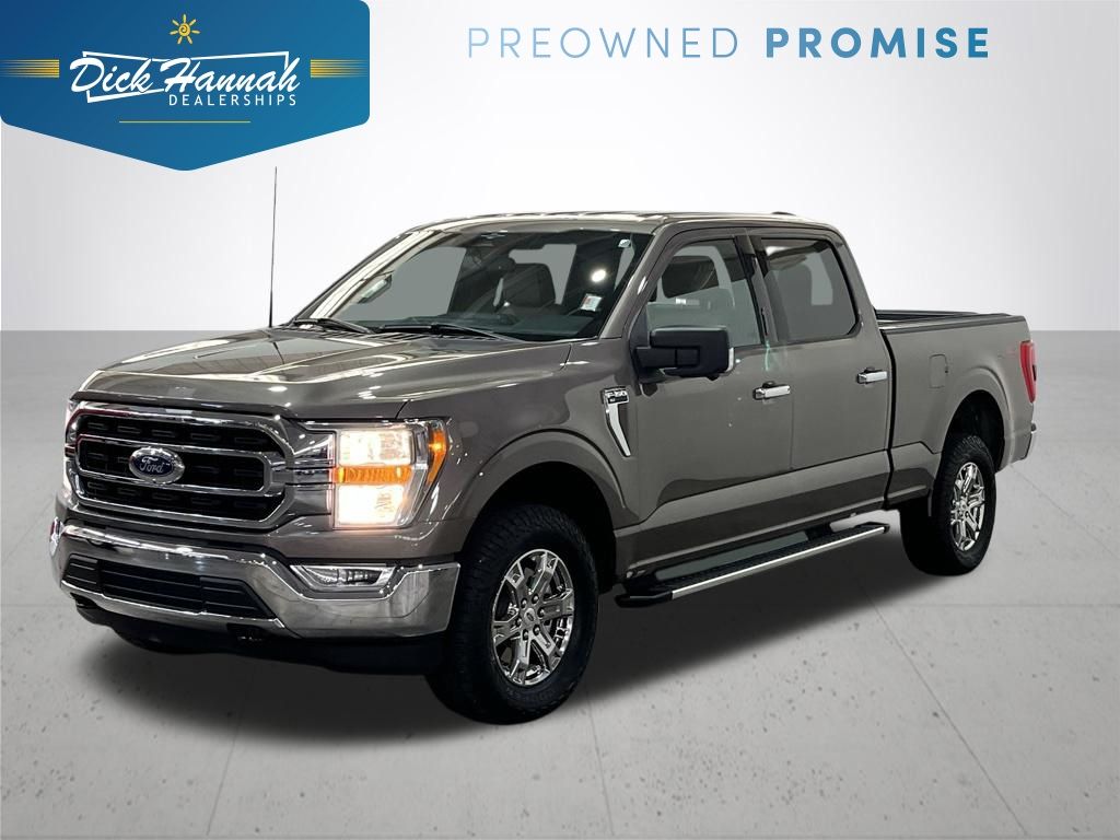 Stone Gray Metallic 2023 Ford F-150 XLT SuperCrew 4WD Pickup Truck Four-Wheel Drive Automatic