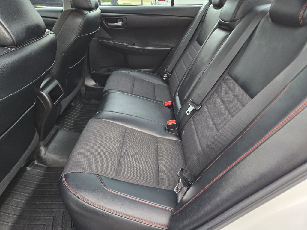 2017 Toyota Camry SE White at Gullo Toyota