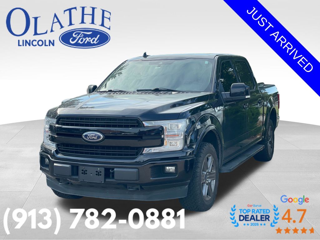 Agate Black Metallic 2020 Ford F-150 Pickup Truck Four-Wheel Drive Automatic