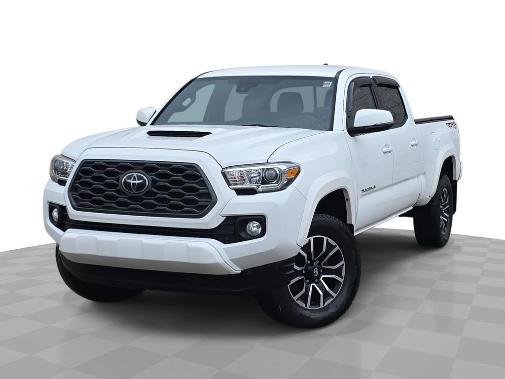 Super White 2020 Toyota Tacoma Pickup Truck Four-Wheel Drive 6-Speed Automatic