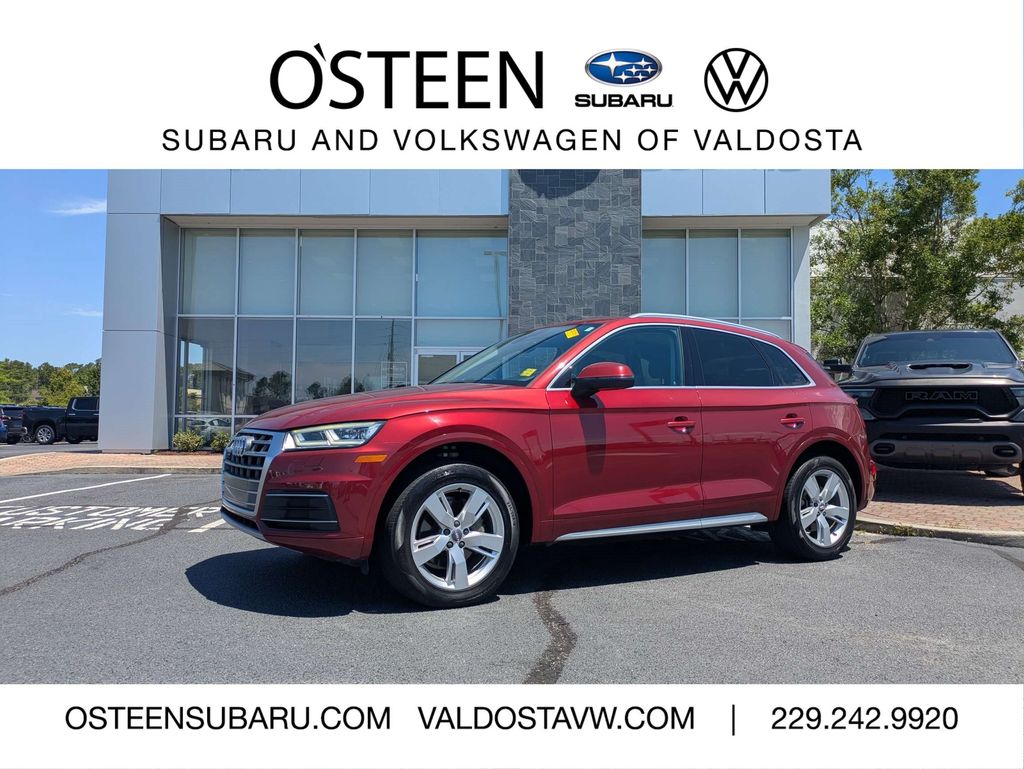 Matador Red Metallic 2018 Audi Q5 SUV / Crossover All-Wheel Drive 7-Speed Automatic