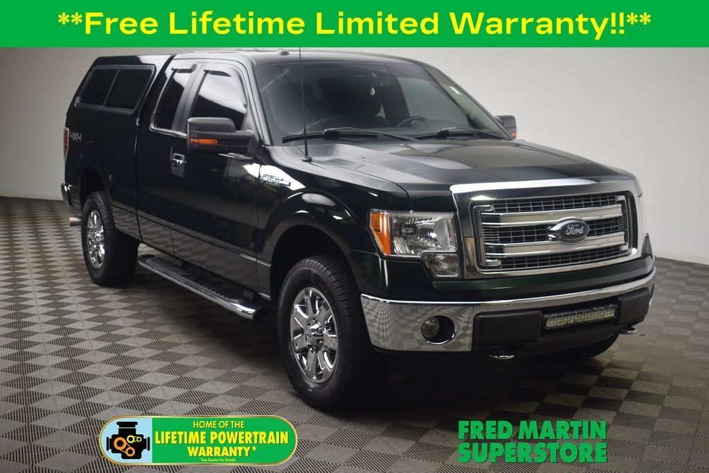 Green Gem Metallic 2013 Ford F-150 Pickup Truck Four-Wheel Drive 6-Speed Automatic