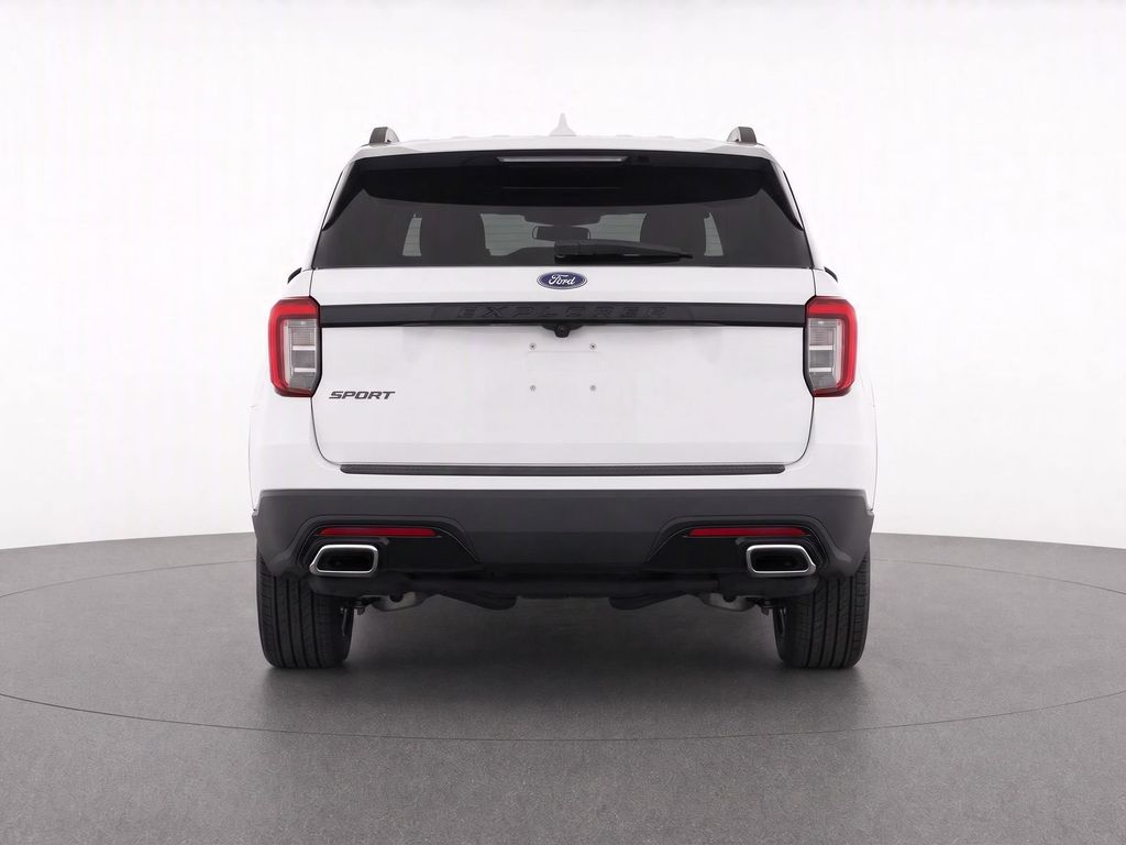 Used 2017 White Platinum Clearcoat Metallic Ford Sport image 6