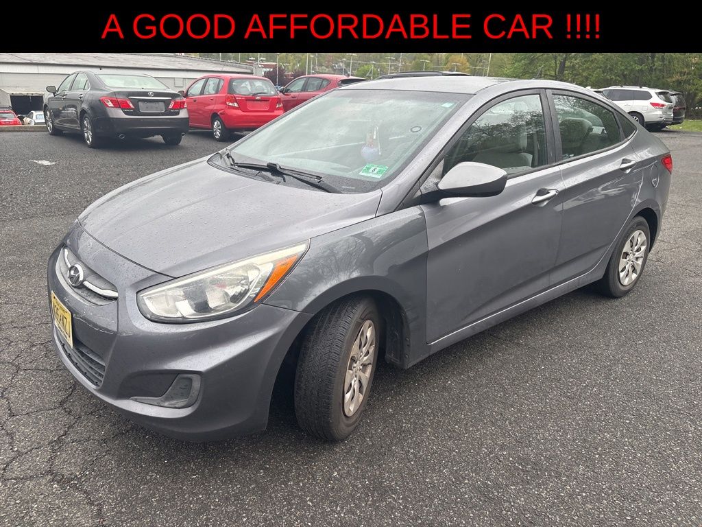 Gray Metallic 2016 Hyundai Accent SE Sedan FWD Sedan Front-Wheel Drive 6-Speed Automatic
