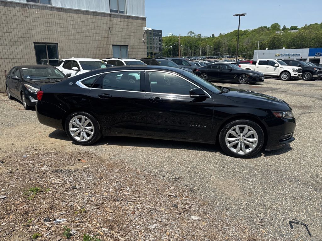 Black 2019 Chevrolet Impala LT FWD Sedan Front-Wheel Drive 6-Speed Automatic Overdrive