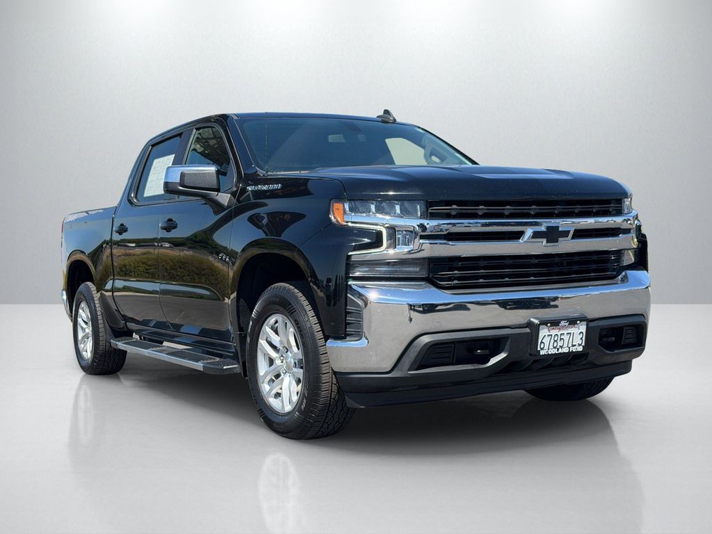 Black 2022 Chevrolet Silverado 1500 Pickup Truck Four-Wheel Drive