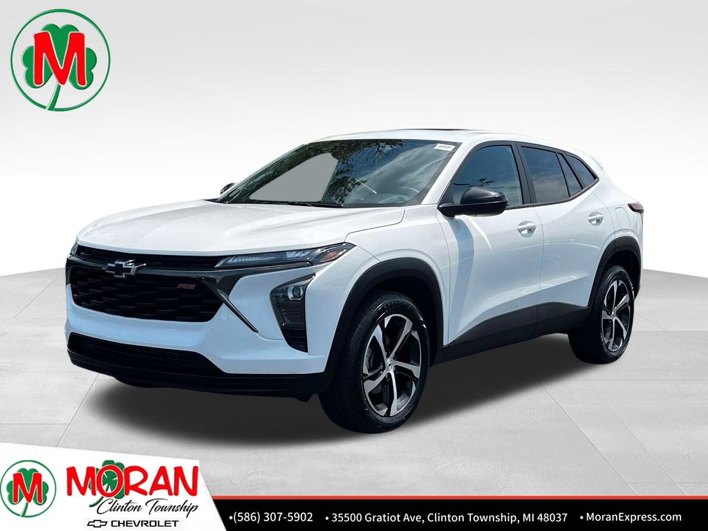 Summit White 2024 Chevrolet Trax SUV / Crossover Front-Wheel Drive 6-Speed Automatic