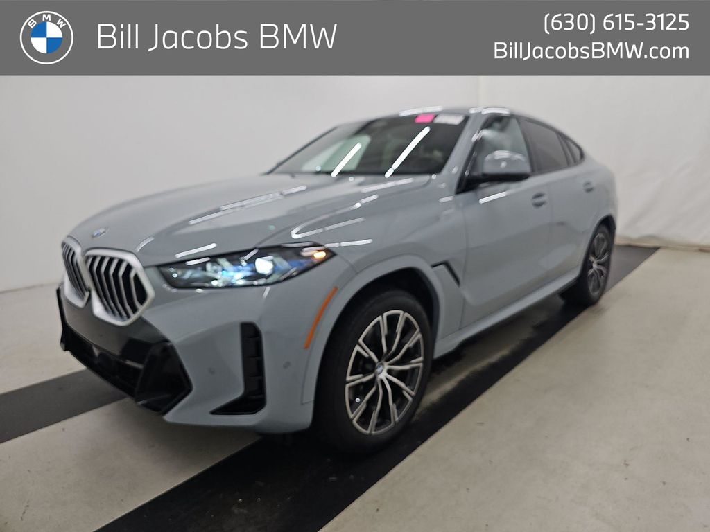 Brooklyn Gray Metallic 2026 BMW X6 SUV / Crossover All-Wheel Drive 8-Speed Automatic