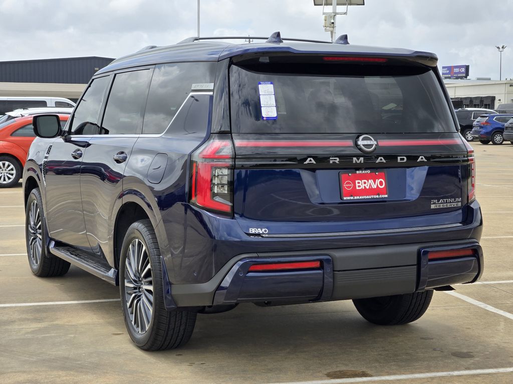 2026 Nissan Armada Platinum Reserve Blue at Bravo Nissan
