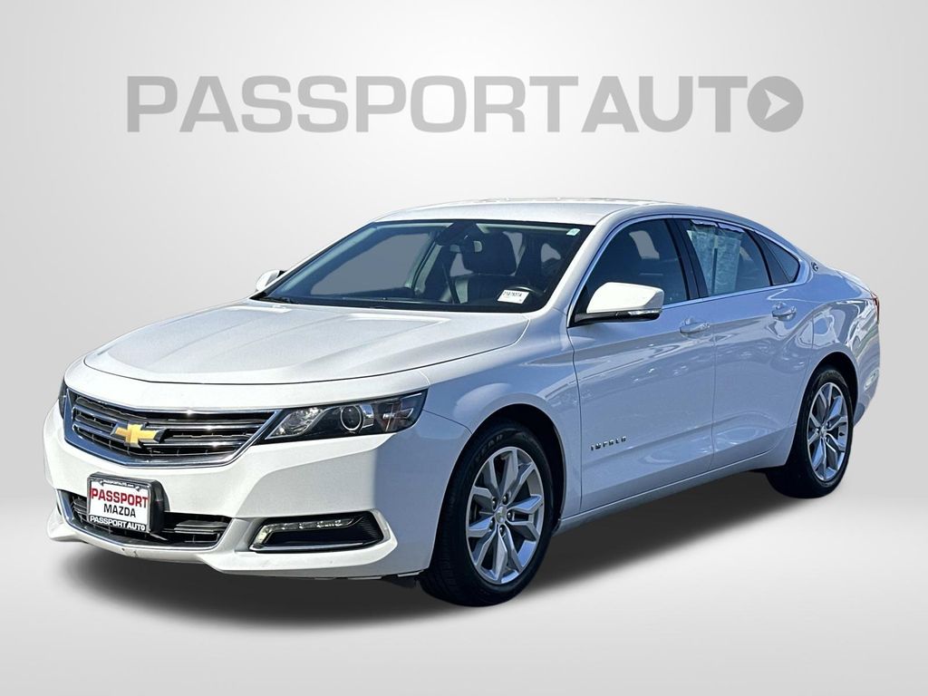 Summit White 2019 Chevrolet Impala LT FWD Sedan Front-Wheel Drive 6-Speed Automatic Overdrive