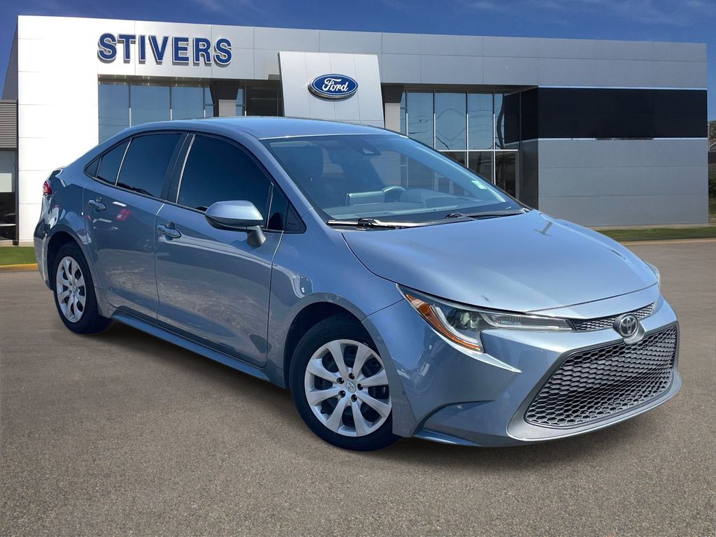 Celestite 2020 Toyota Corolla Sedan Front-Wheel Drive Continuously Variable Transmission
