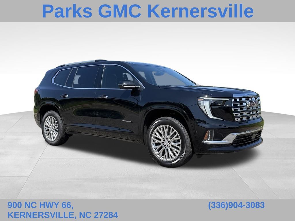 Black (Ebony Twilight Metallic) 2026 GMC Acadia SUV / Crossover Front-Wheel Drive 8-Speed Automatic