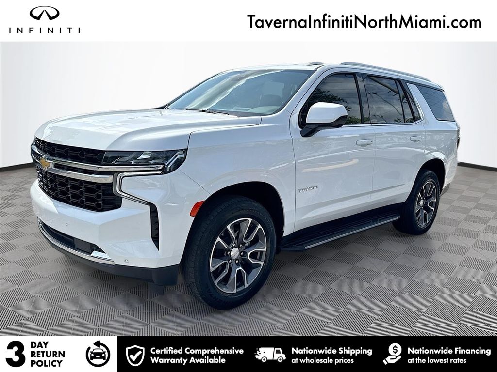 Summit White 2023 Chevrolet Tahoe SUV / Crossover 4X2 