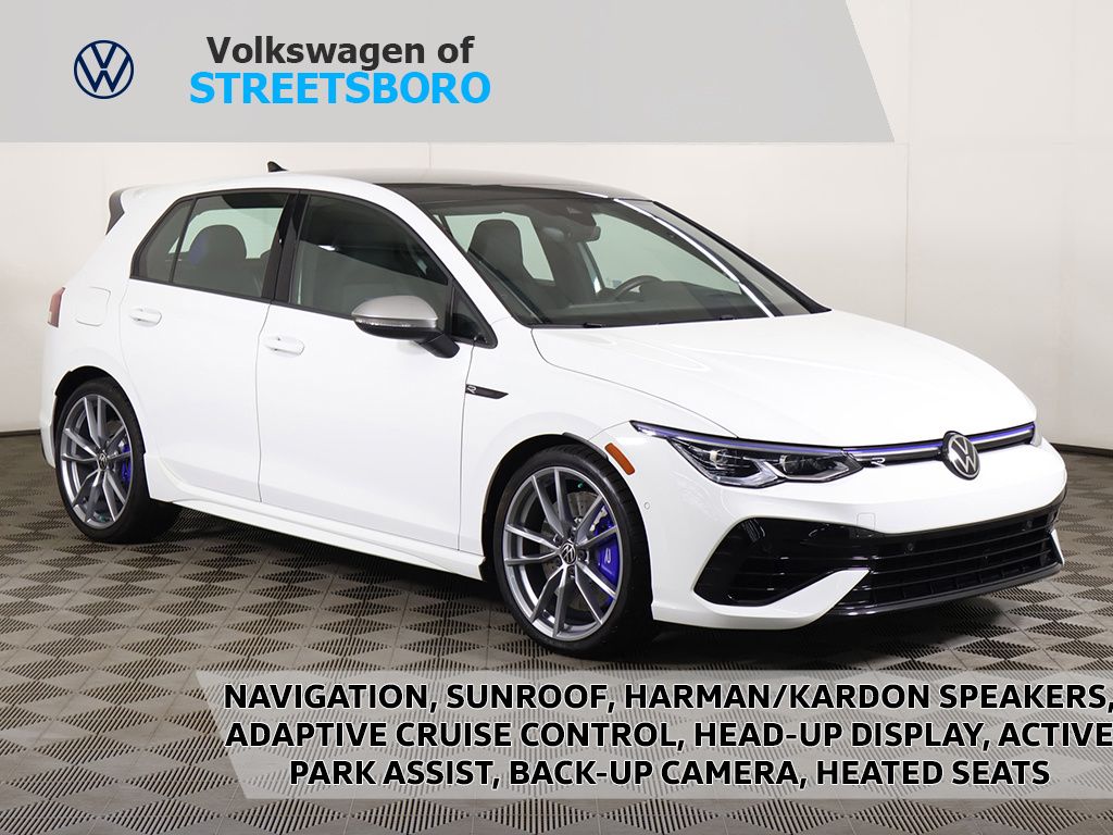 White 2024 Volkswagen Golf R Hatchback All-Wheel Drive 6-Speed Manual