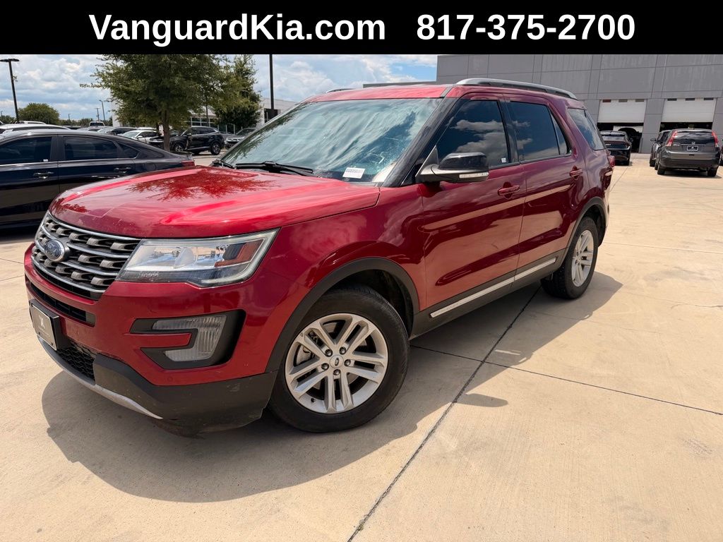 Ruby Red Metallic Tinted Clearcoat 2016 Ford Explorer SUV / Crossover Front-Wheel Drive 6-Speed Automatic