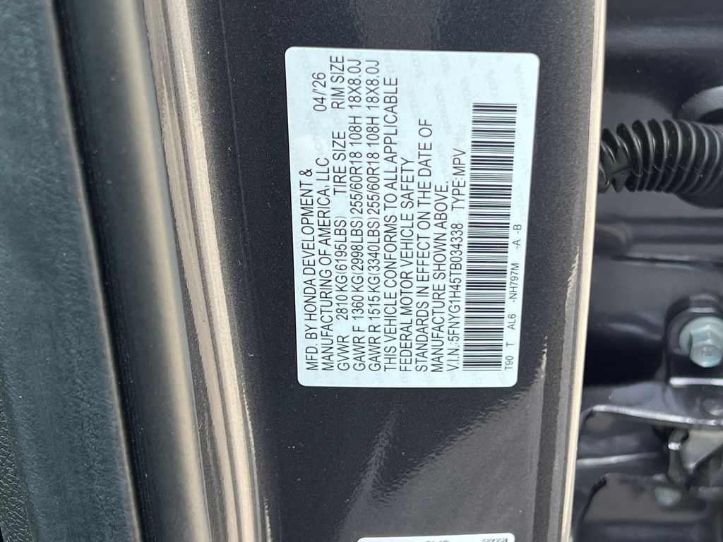 2026 Honda Pilot EX-L