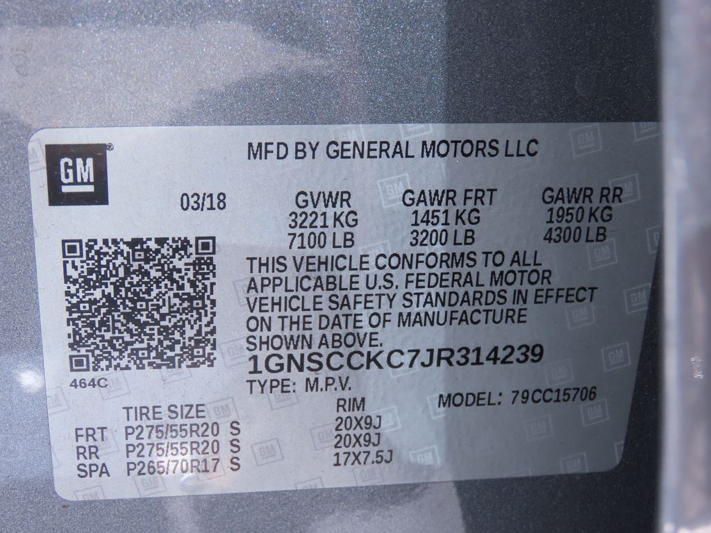 Thumbnail: 2018 Chevrolet Tahoe - 20