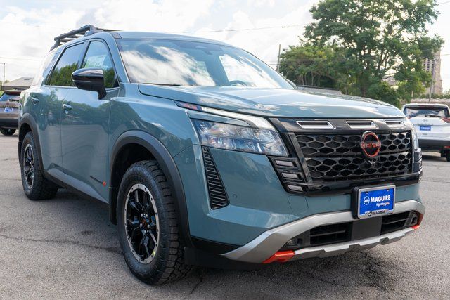 2026 Nissan Pathfinder Rock Creek Green at John Sisson Motors