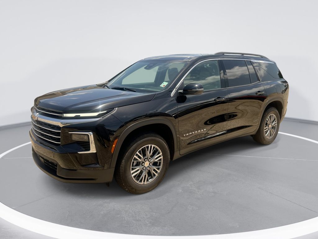 Mosaic Black Metallic 2025 Chevrolet Traverse SUV / Crossover Four-Wheel Drive 8-Speed Automatic