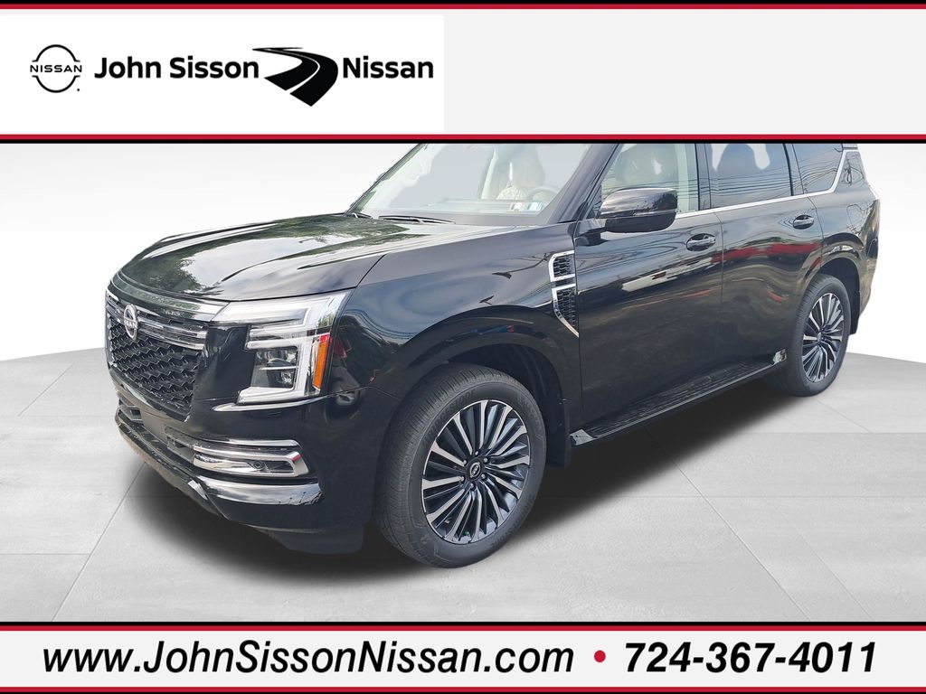 2026 Nissan Armada Platinum Reserve Black at John Sisson Motors