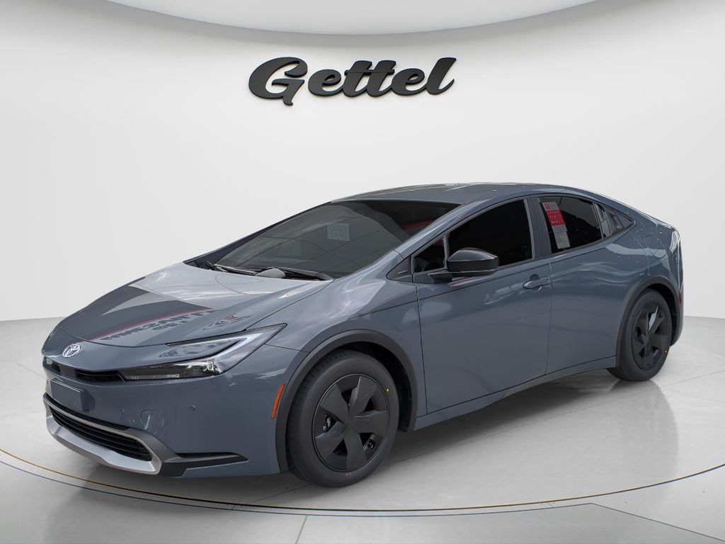 Gray 2026 Toyota Prius Plug-In Hybrid SE FWD Hatchback Front-Wheel Drive Continuously Variable Transmission