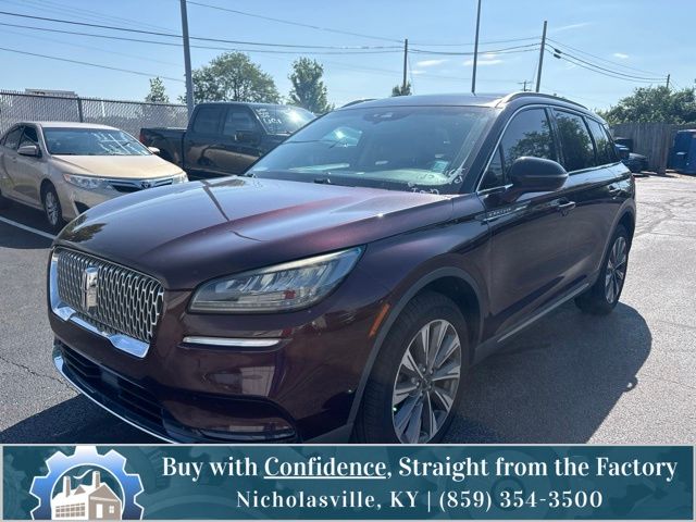 Red (Burgundy) 2020 Lincoln Corsair Reserve FWD SUV / Crossover Front-Wheel Drive 8-Speed Automatic