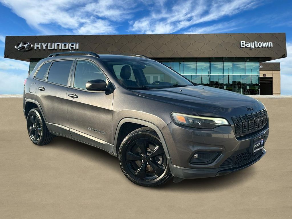 2020 Jeep Cherokee Latitude Plus Gray at South Houston Nissan