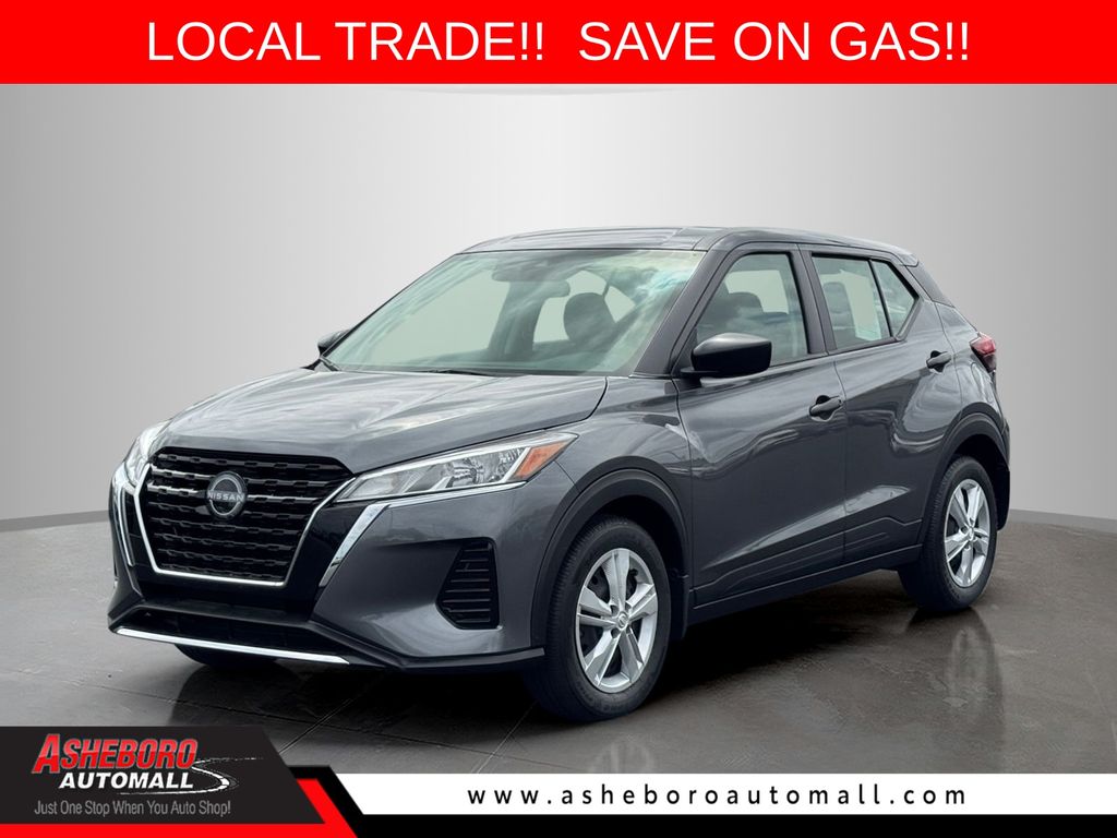 Gray (Gun Metallic) 2024 Nissan Kicks S FWD SUV / Crossover Front-Wheel Drive Continuously Variable Transmission