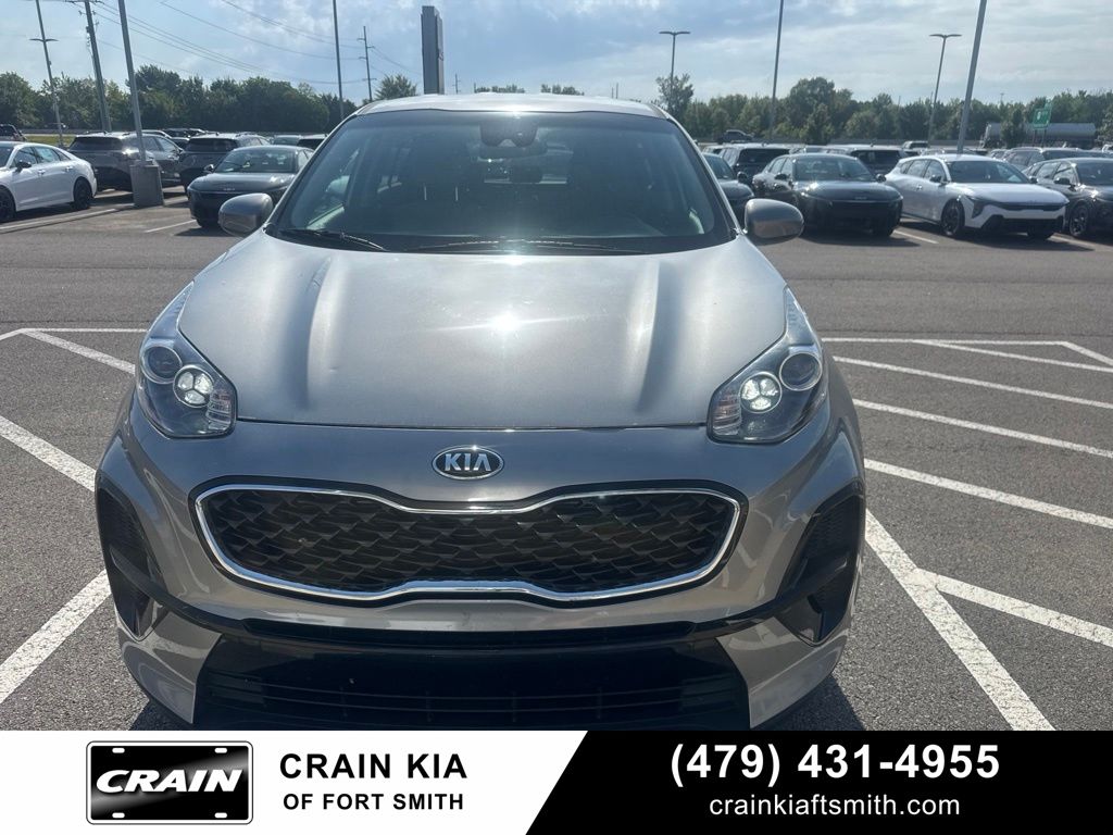 Steel Gray 2021 Kia Sportage SUV / Crossover Front-Wheel Drive 6-Speed Automatic Overdrive