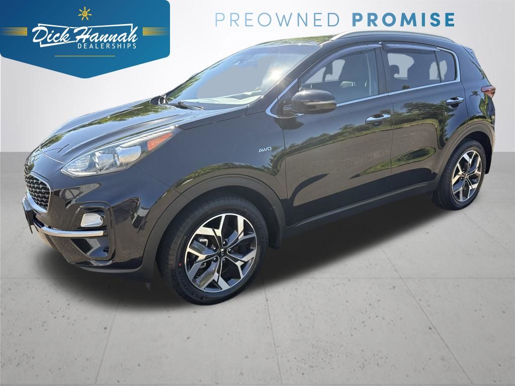 Black Cherry Pearl 2020 Kia Sportage SUV / Crossover All-Wheel Drive 6-Speed Automatic Overdrive