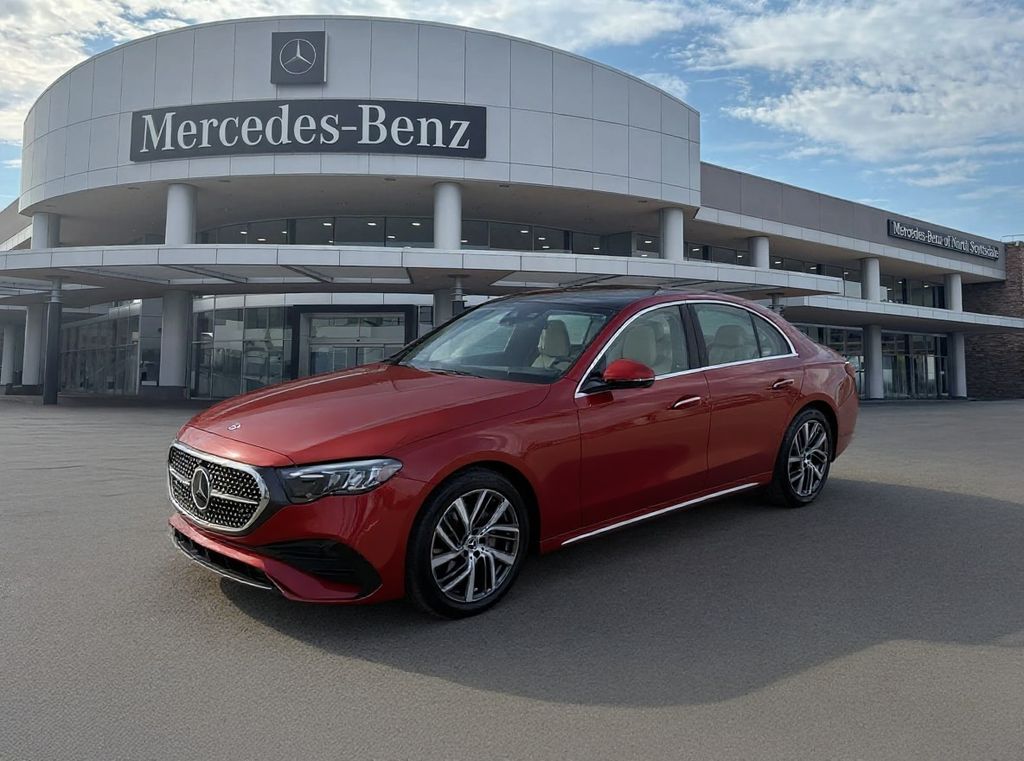 MANUFAKTUR Patagonia Red 2026 Mercedes-Benz E-Class Sedan Rear-Wheel Drive 9-Speed Automatic