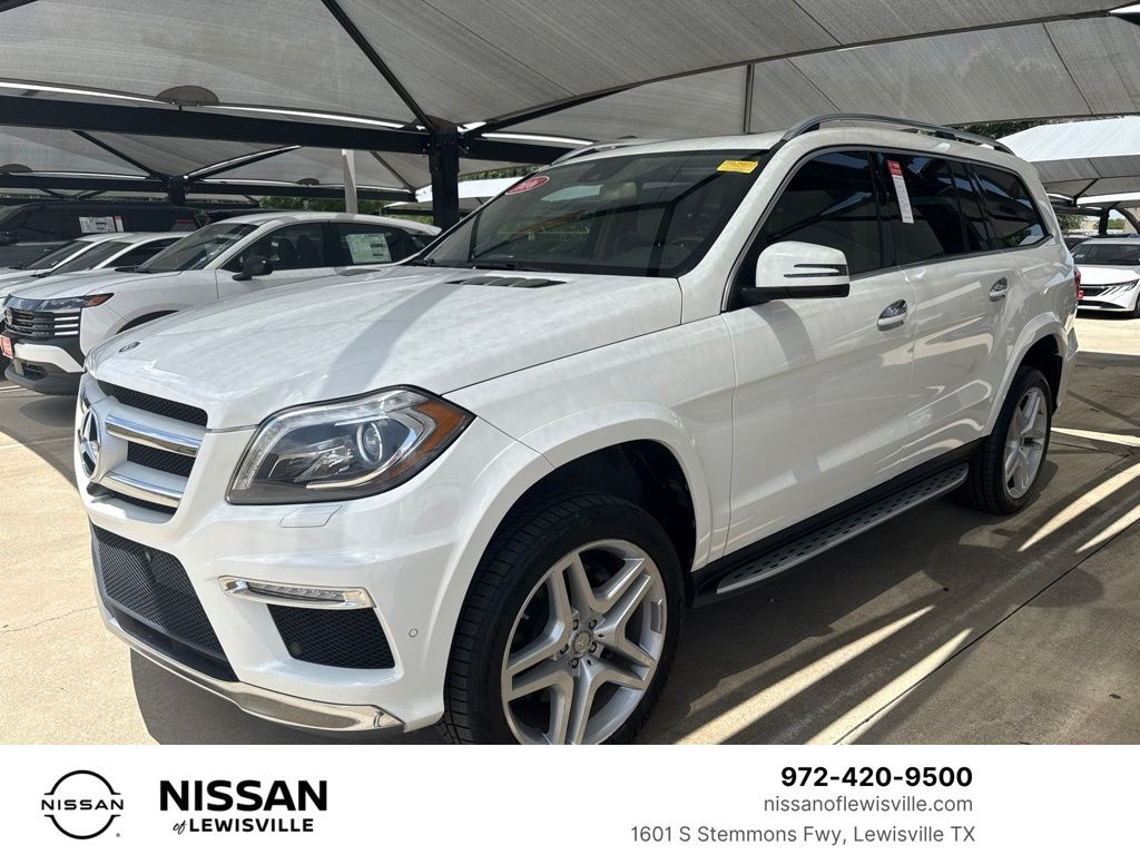 White 2016 Mercedes-Benz GL-Class SUV / Crossover All-Wheel Drive 7-Speed Automatic