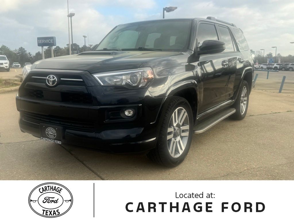 Midnight Black Metallic 2022 Toyota 4Runner TRD Sport RWD SUV / Crossover 4X2 5-Speed Automatic