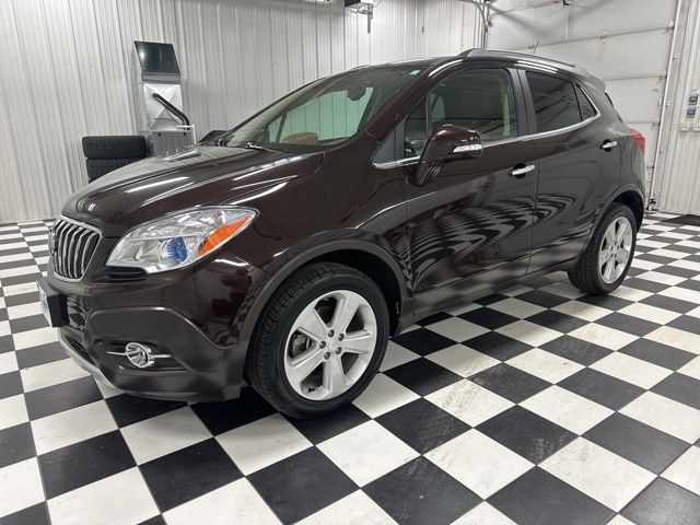 Deep Espresso Brown Metallic 2015 Buick Encore Premium AWD SUV / Crossover All-Wheel Drive 6-Speed Automatic Overdrive
