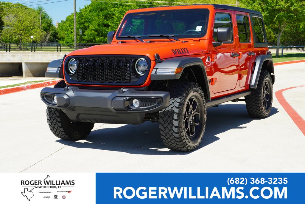 Used Car 2025 Jeep Wrangler  Willys For Sale Under $40,000 In Weatherford, Texas