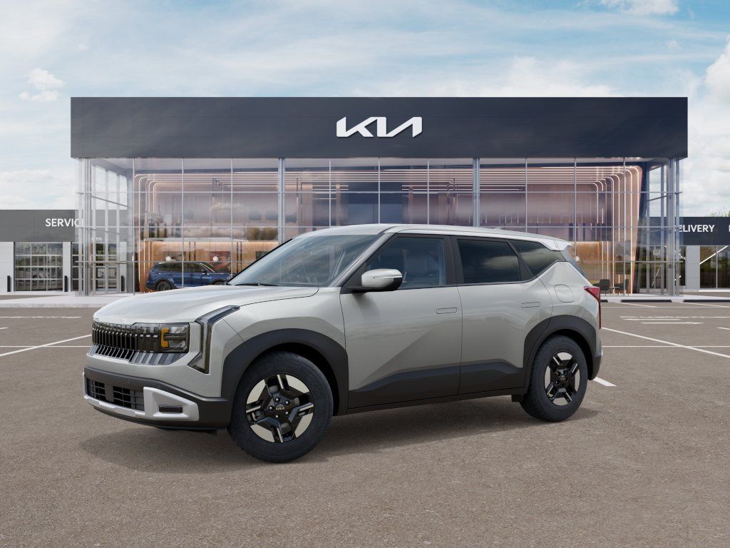 New 2027 Ivory Silver Kia LX image 3