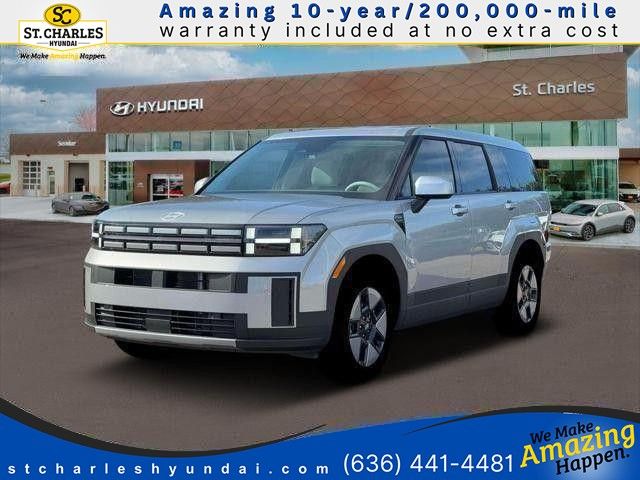 Shimmering Silver 2026 Hyundai Santa Fe Hybrid SUV / Crossover All-Wheel Drive 6-Speed Automatic